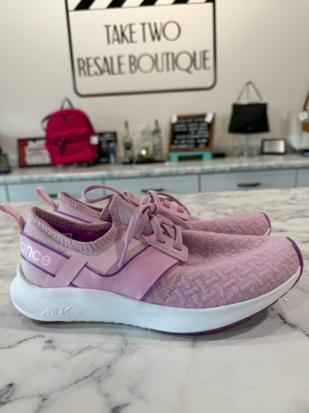 New Balance Women's Nergize Sport In Pink size 7